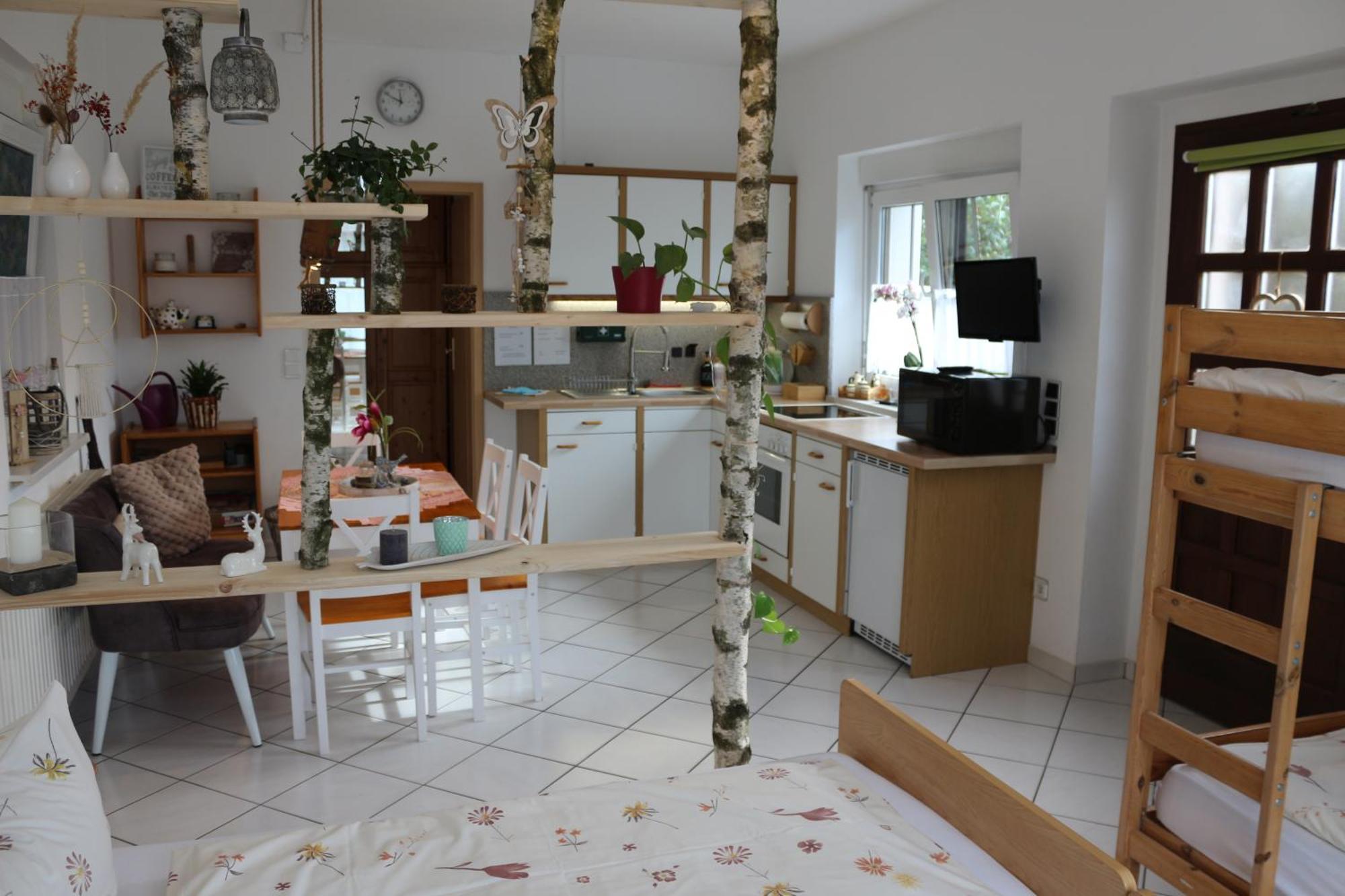Neundorf  Ferienwohnung Brunow "In Der Natur Zuhause" חדר תמונה